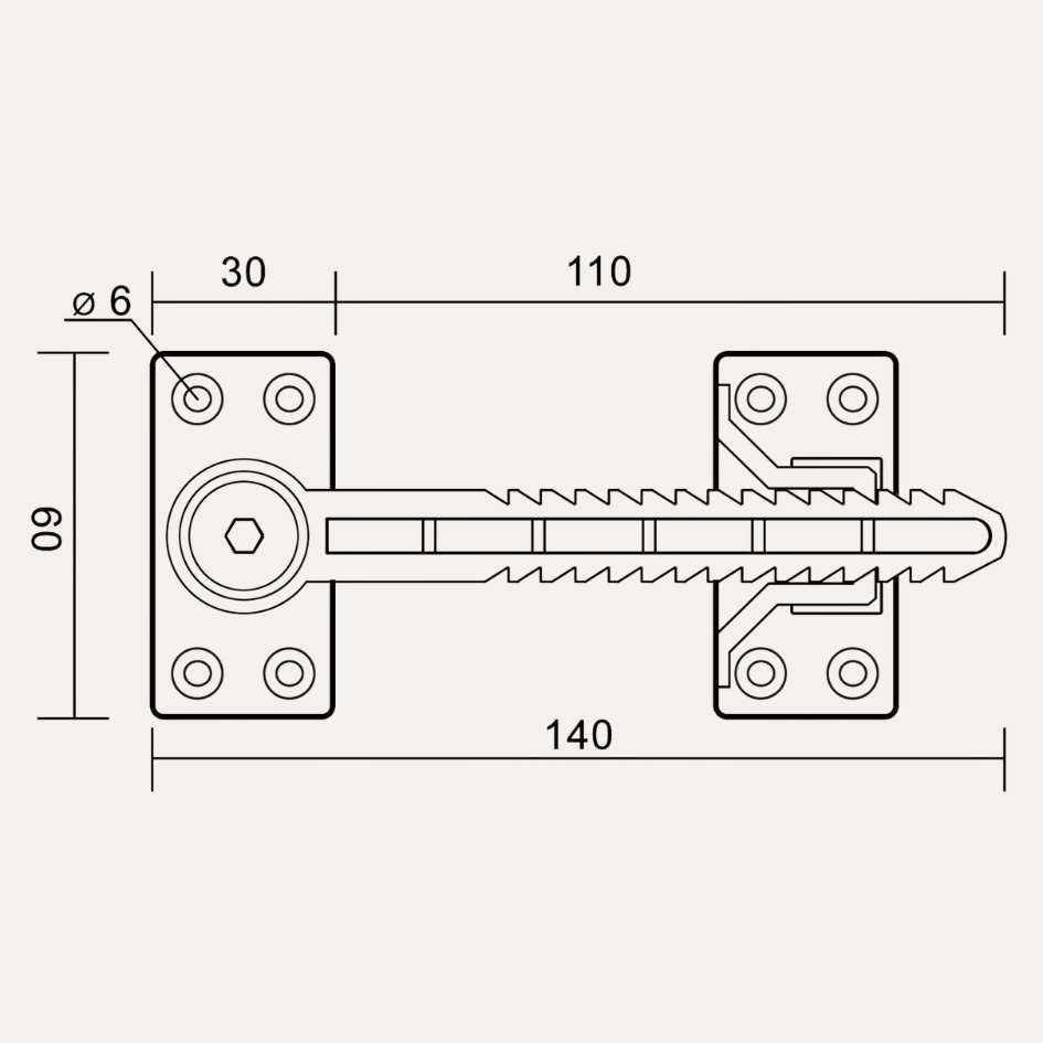 bettUP|Zubehör für Boxspringbett|Krokodilverbinder